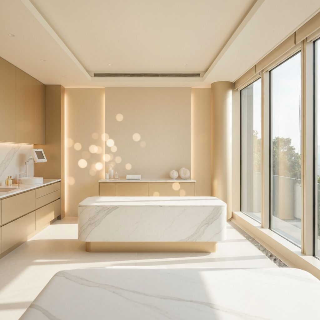 Luxury healthcare interior
